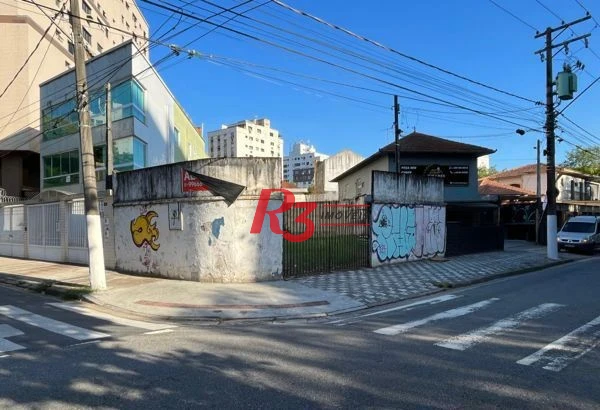 Terreno para alugar, 405 m² por R$ 15.000,00/mês - Aparecida - Santos/SP