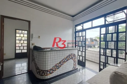 Sala para alugar, 70 m² por R$ 3.200,00/mês - Ponta da Praia - Santos/SP