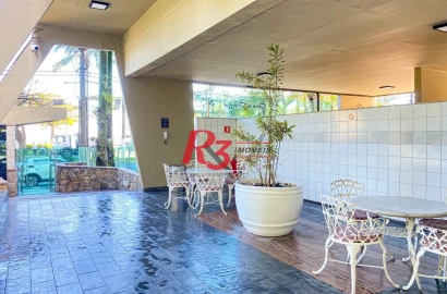 Apartamento com 3 dormitórios à venda, 110 m² por R$ 1.049.000,00 - Aparecida - Santos/SP