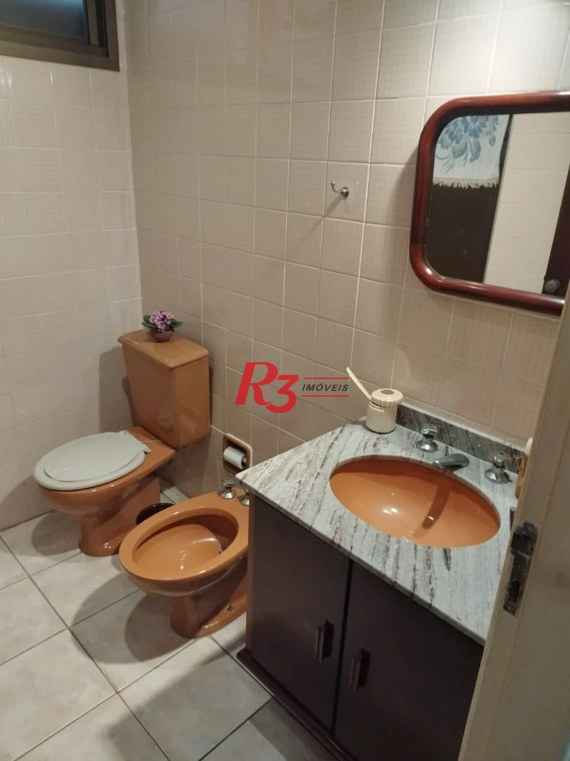 Apartamento com 2 dormitórios à venda, 110 m² por R$ 1.049.000,00 - Aparecida - Santos/SP