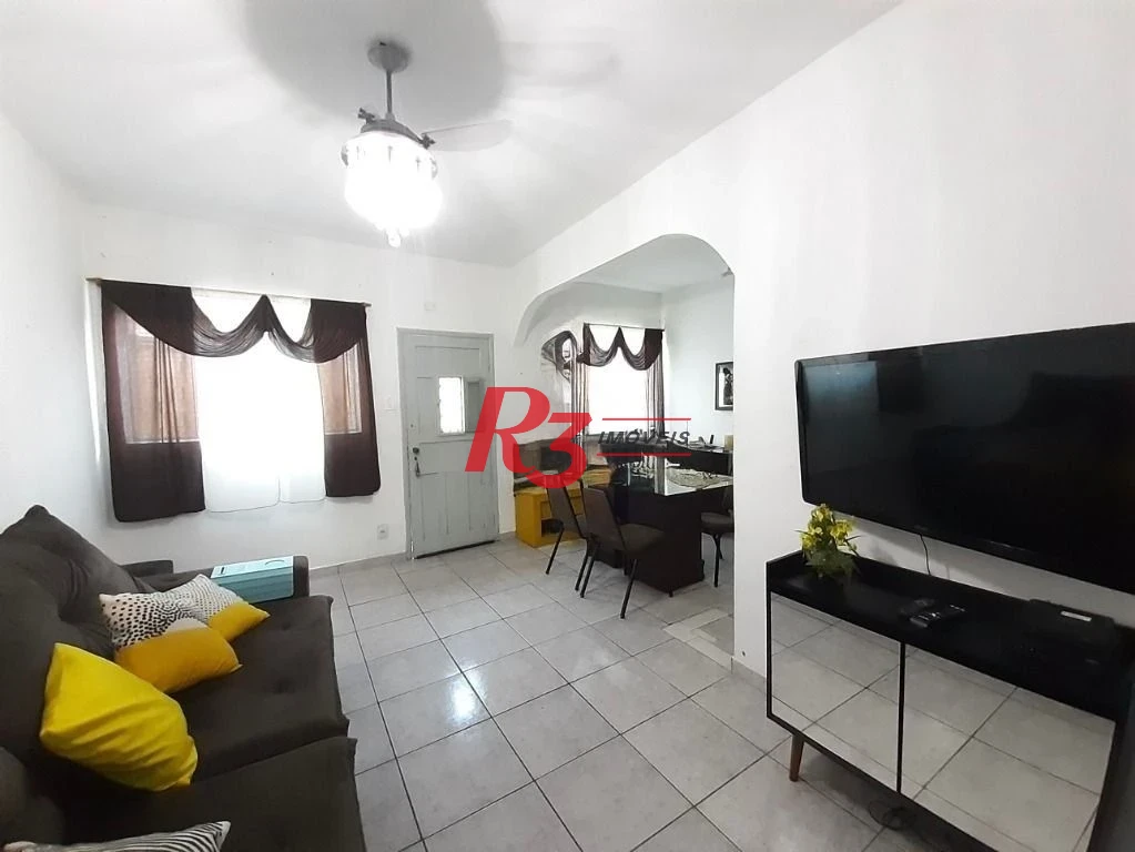 Apartamento com 2 dormitórios à venda, 69 m² por R$ 360.000,00 - Campo Grande - Santos/SP