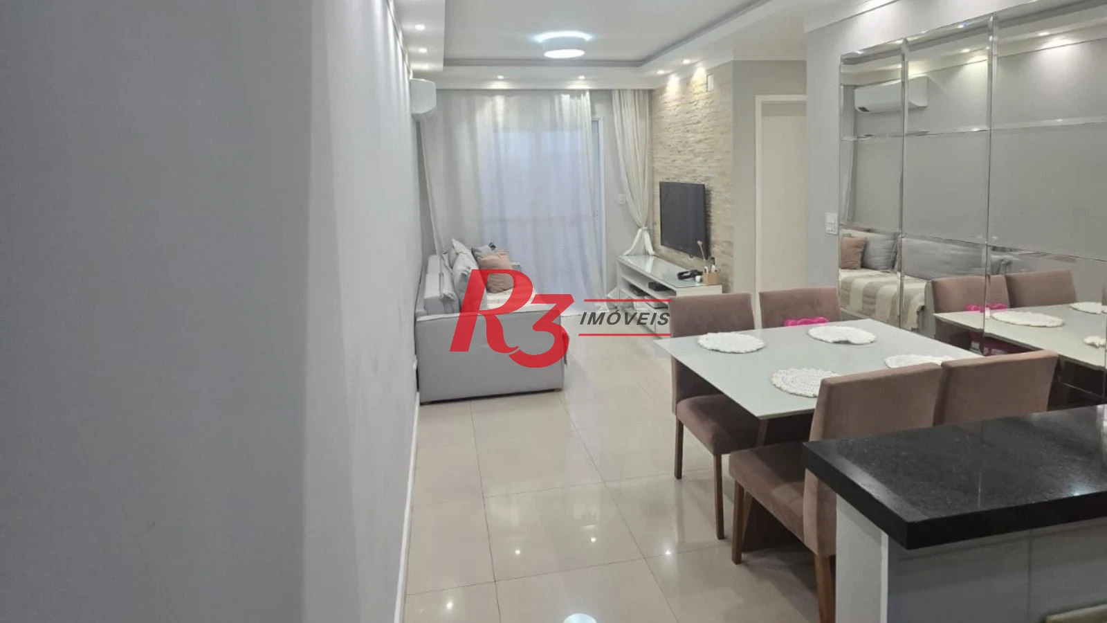 Apartamento à venda, 59 m² por R$ 556.000,00 - Vila Matias - Santos/SP