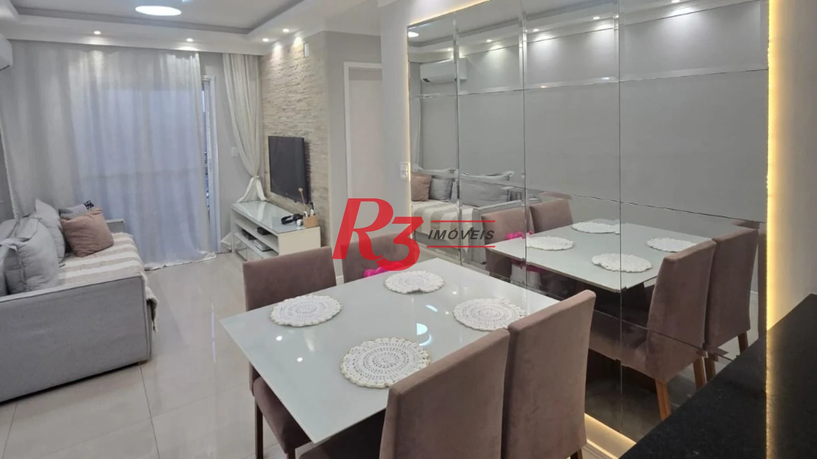 Apartamento à venda, 59 m² por R$ 556.000,00 - Vila Matias - Santos/SP