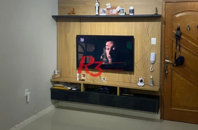 Apartamento à venda, 75 m² por R$ 330.000,00 - Vila Matias - Santos/SP