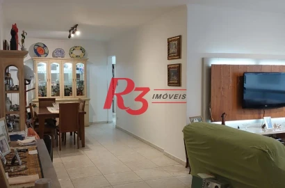 Apartamento com 3 dormitórios à venda, 153 m² por R$ 970.000,00 - Ponta da Praia - Santos/SP