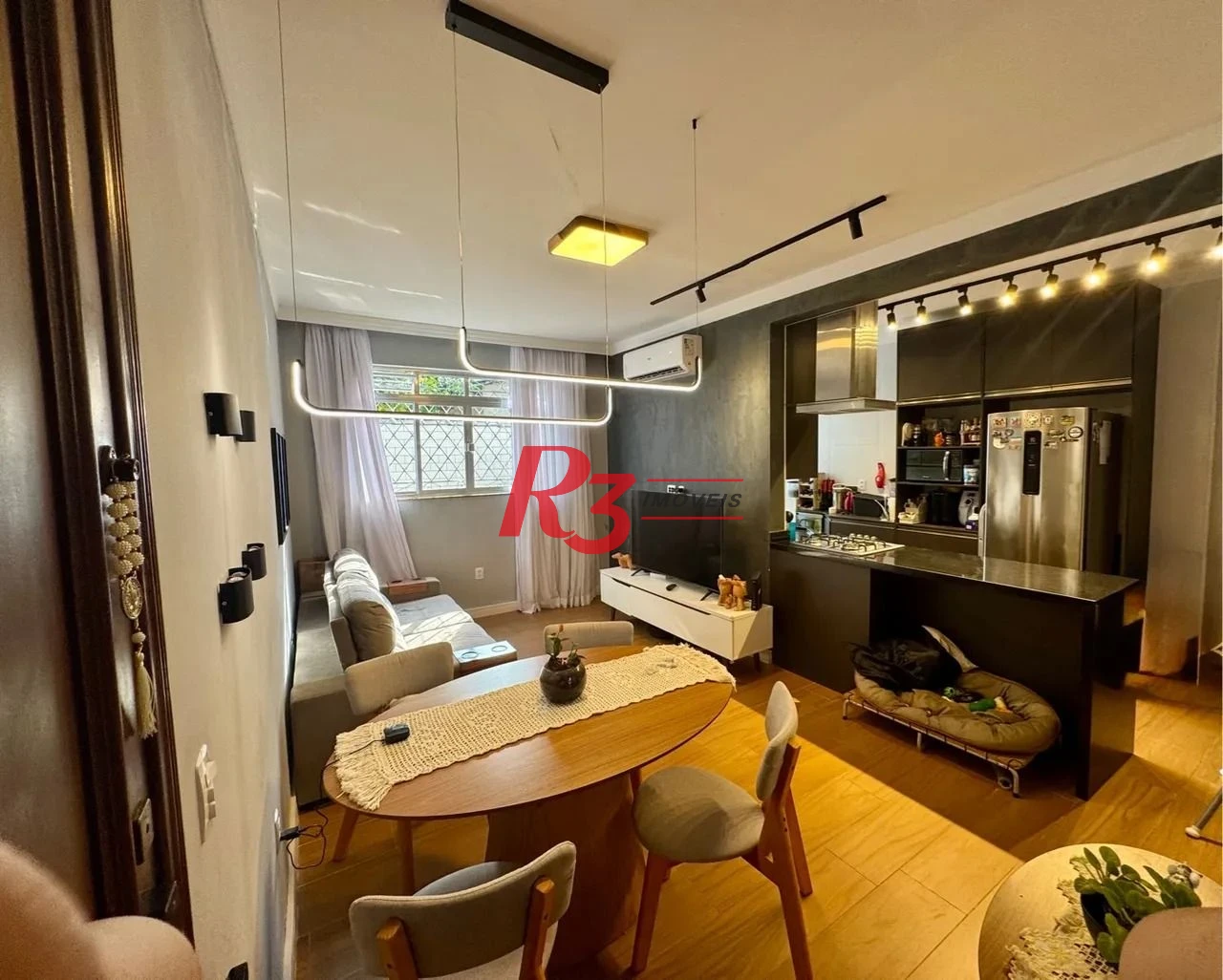 Apartamento com 2 dormitórios à venda, 69 m² por R$ 410.000,00 - Campo Grande - Santos/SP