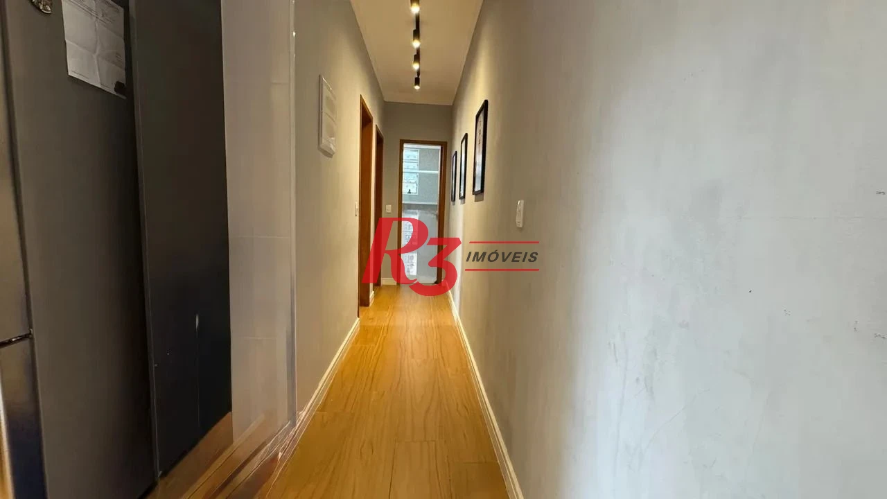 Apartamento com 2 dormitórios à venda, 69 m² por R$ 410.000,00 - Campo Grande - Santos/SP