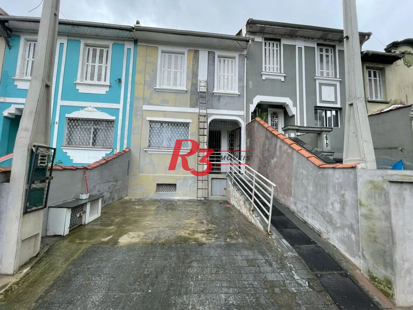 Sobrado para alugar, 310 m² por R$ 4.500,00/mês - Vila Belmiro - Santos/SP