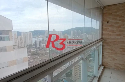 Cobertura com 3 dormitórios à venda, 189 m² por R$ 2.300.000,00 - Ponta da Praia - Santos/SP