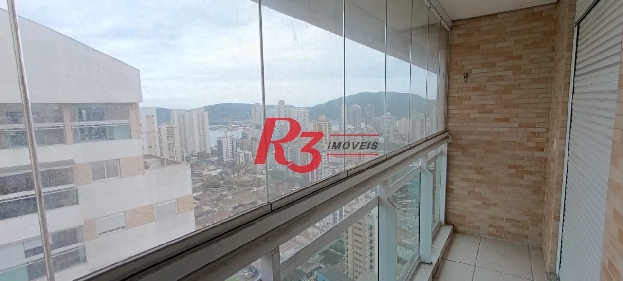 Cobertura com 3 dormitórios à venda, 189 m² por R$ 2.300.000,00 - Ponta da Praia - Santos/SP