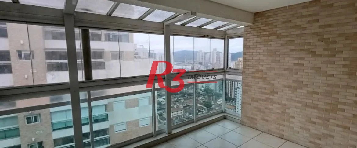 Cobertura com 3 dormitórios à venda, 189 m² por R$ 2.300.000,00 - Ponta da Praia - Santos/SP