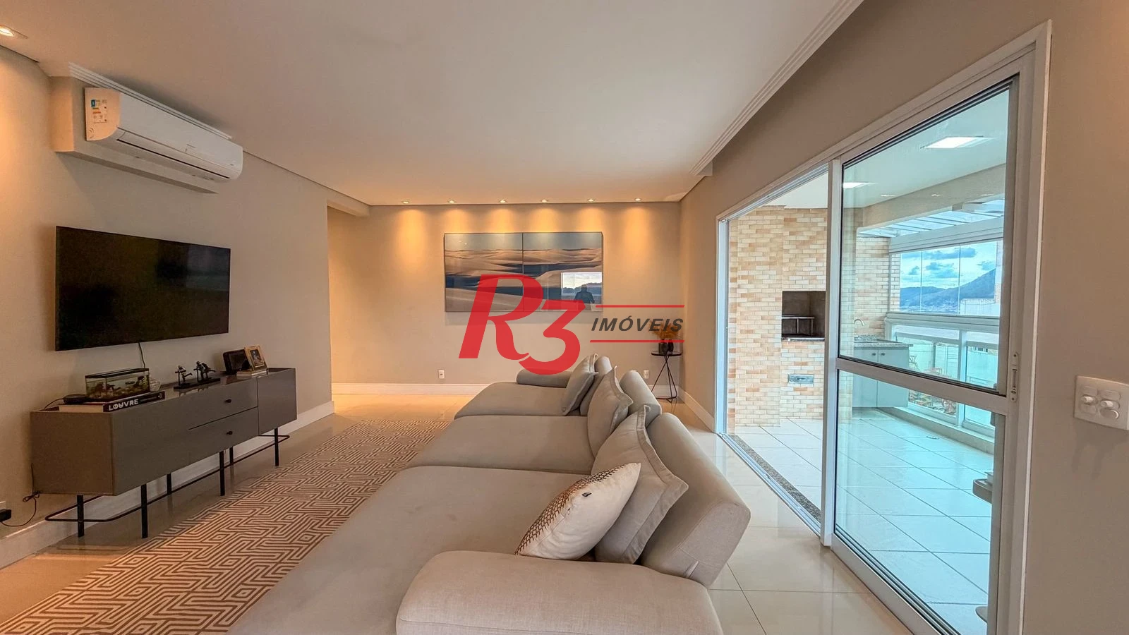 Cobertura com 3 dormitórios à venda, 189 m² por R$ 2.390.000,00 - Ponta da Praia - Santos/SP