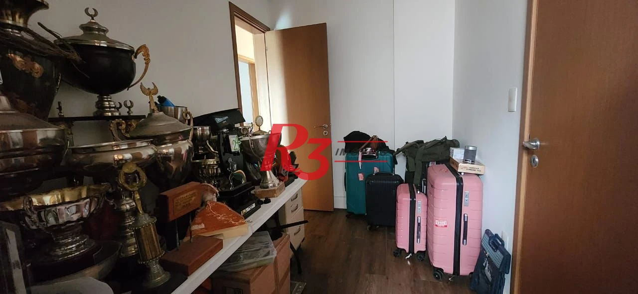 Apartamento com 2 dormitórios para alugar, 119 m² por R$ 13.455,00/mês - Embaré - Santos/SP
