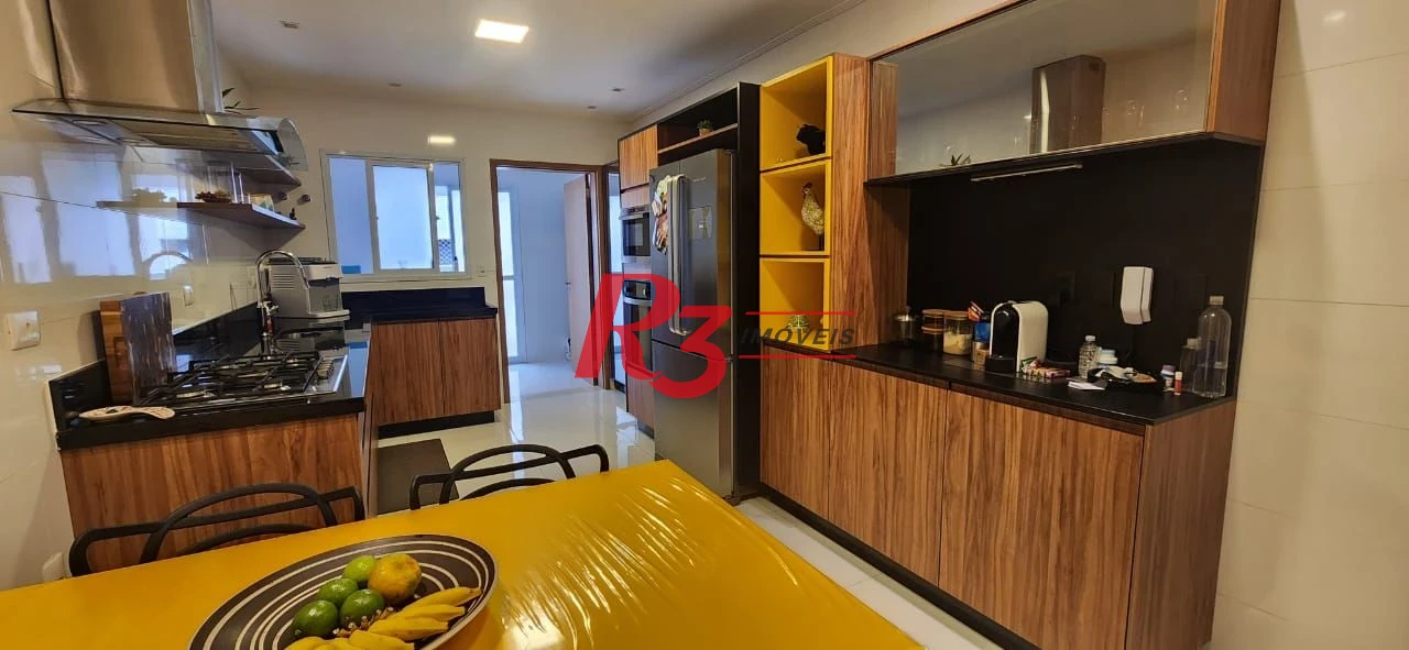 Apartamento com 2 dormitórios para alugar, 119 m² por R$ 13.455,00/mês - Embaré - Santos/SP