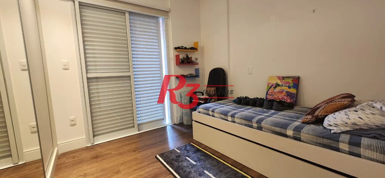 Apartamento com 2 dormitórios para alugar, 119 m² por R$ 13.455,00/mês - Embaré - Santos/SP