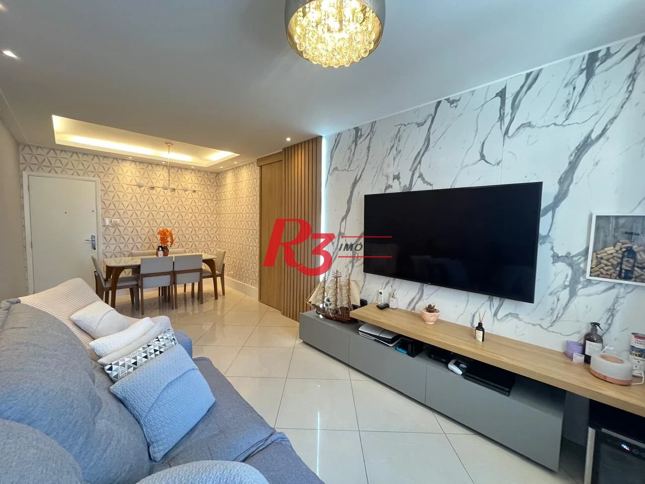 Apartamento à venda, 76 m² por R$ 550.000,00 - Campo Grande - Santos/SP