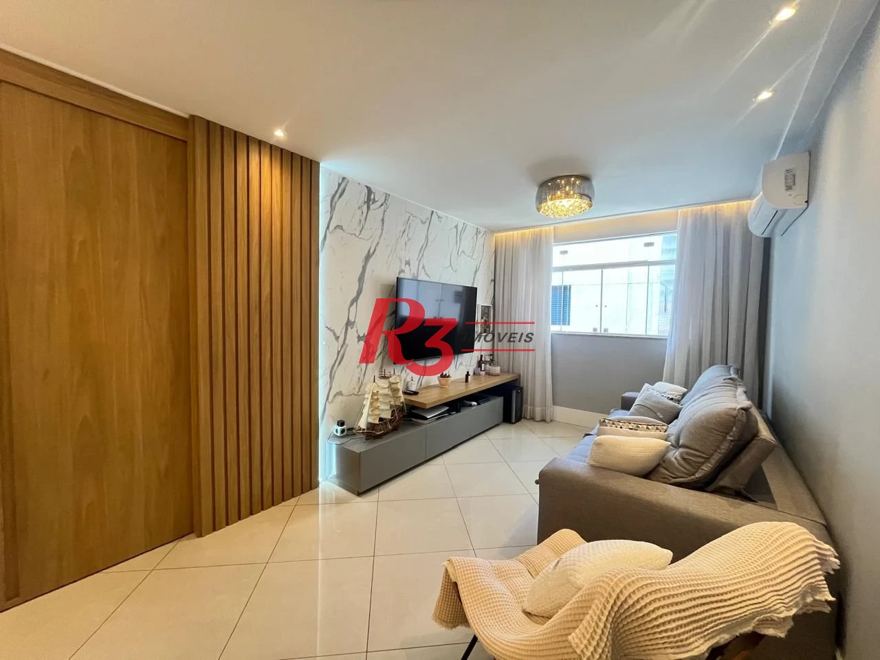 Apartamento à venda, 76 m² por R$ 550.000,00 - Campo Grande - Santos/SP