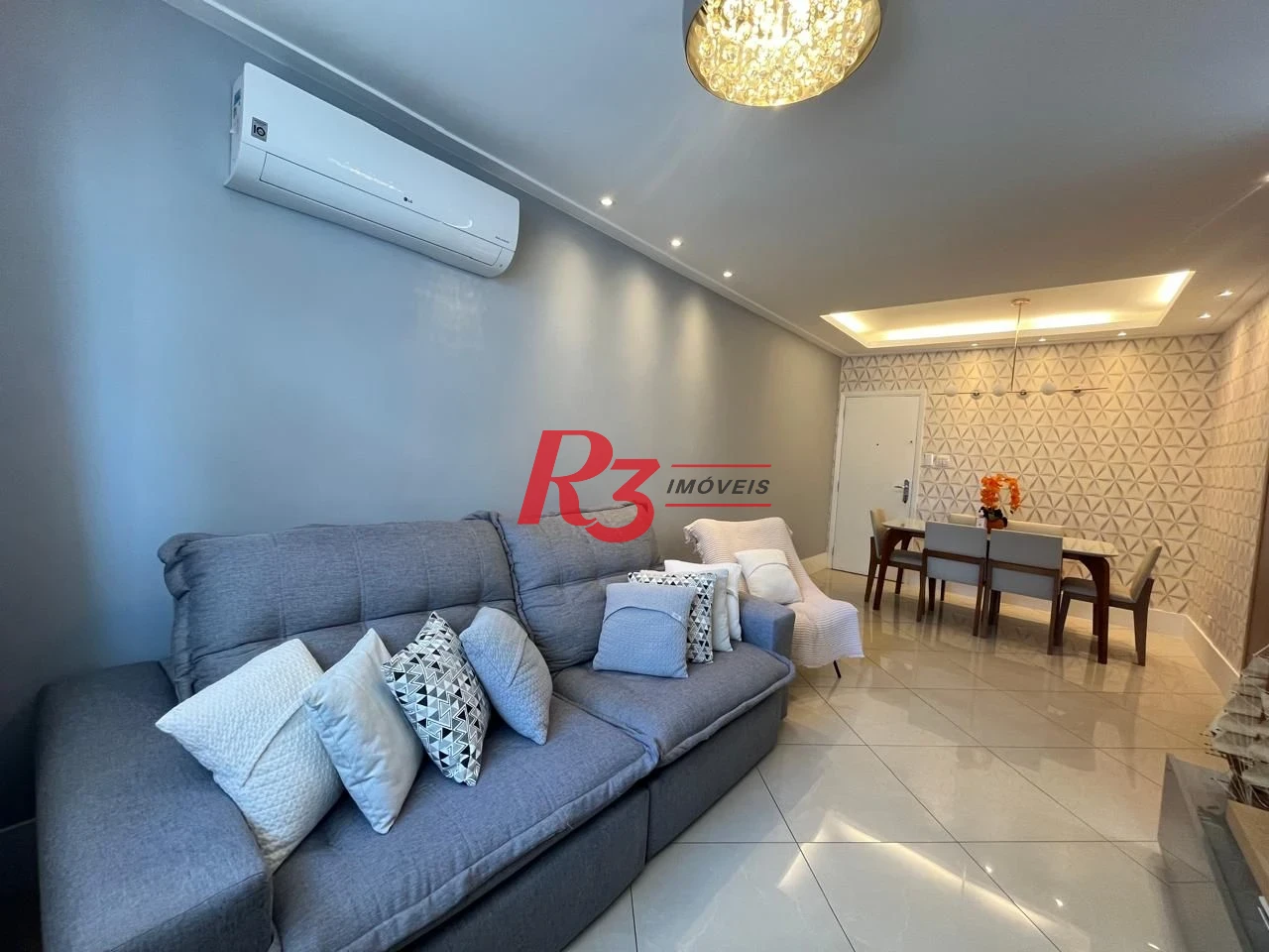 Apartamento à venda, 76 m² por R$ 550.000,00 - Campo Grande - Santos/SP