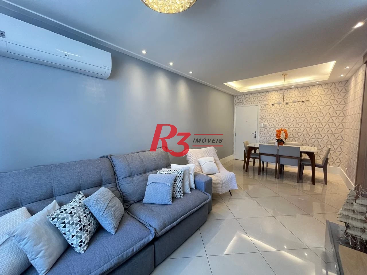 Apartamento à venda, 76 m² por R$ 550.000,00 - Campo Grande - Santos/SP