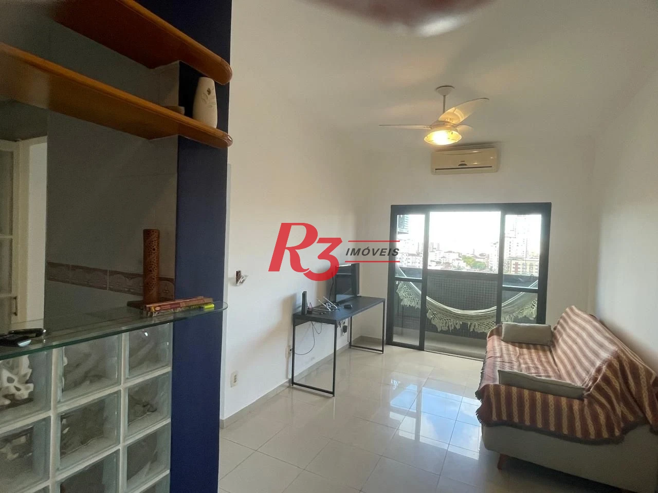 Apartamento com 1 dormitório à venda, 59 m² por R$ 520.000,00 - Embaré - Santos/SP