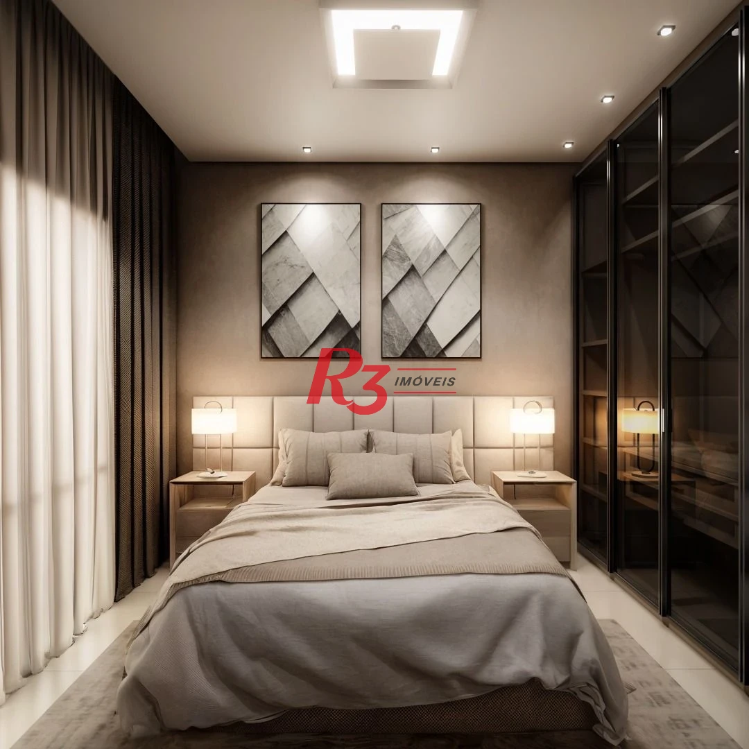 Casa com 3 dormitórios à venda, NOVA, 156 m² por R$ 1.800.000 - Boqueirão - Santos/SP