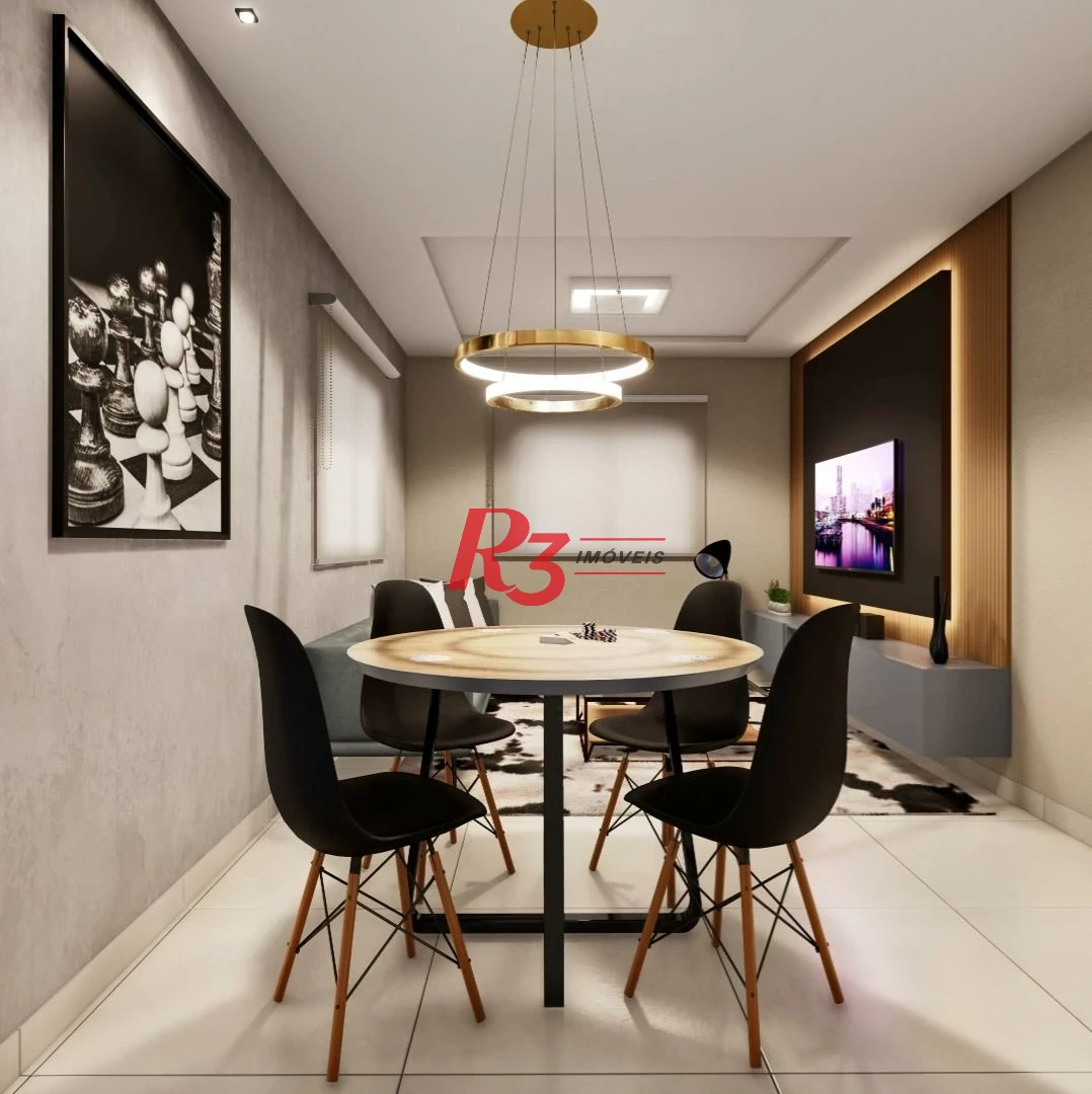 Casa com 3 dormitórios à venda, NOVA, 156 m² por R$ 1.800.000 - Boqueirão - Santos/SP