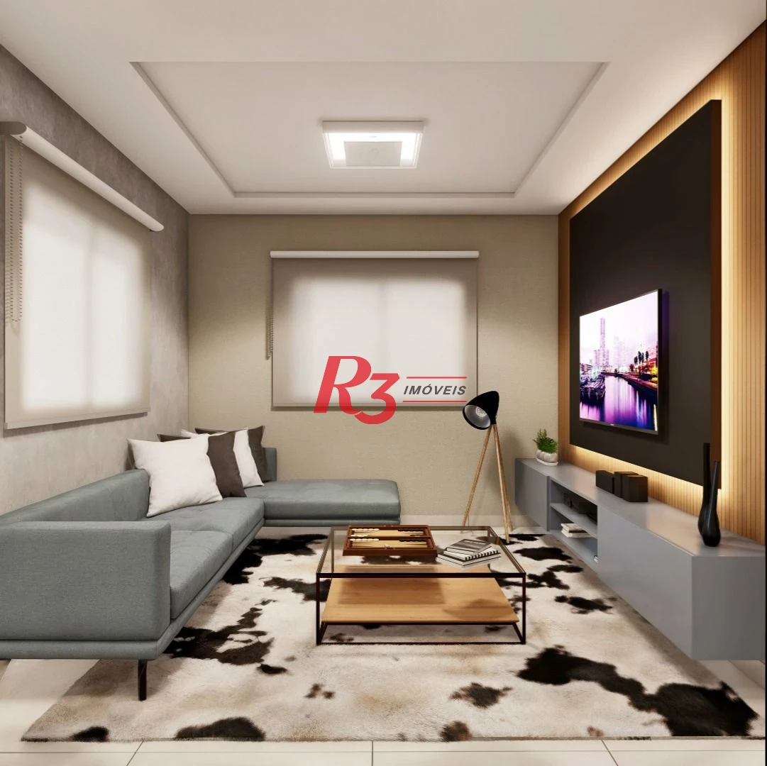 Casa com 3 dormitórios à venda, NOVA, 156 m² por R$ 1.800.000 - Boqueirão - Santos/SP