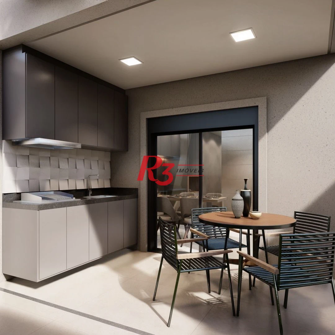 Casa com 3 dormitórios à venda, NOVA, 156 m² por R$ 1.800.000 - Boqueirão - Santos/SP