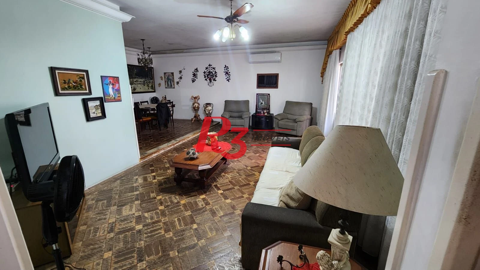 Sobrado com 3 dormitórios à venda, 330 m² por R$ 3.300.000,00 - Aparecida - Santos/SP