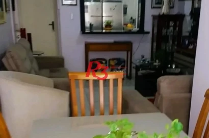 Apartamento com 3 dormitórios à venda, 103 m² por R$ 660.000,00 - Boqueirão - Santos/SP