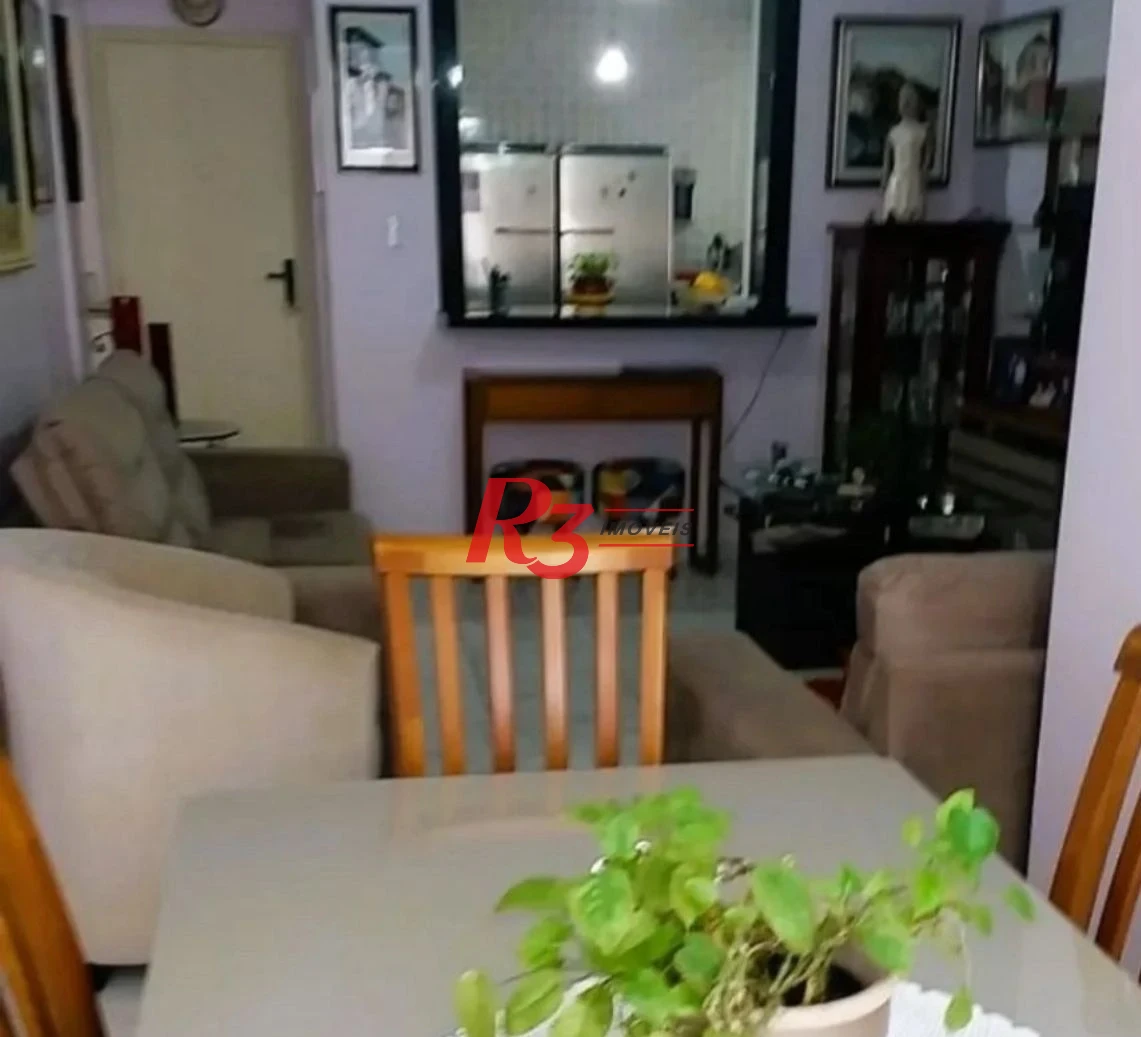 Apartamento com 3 dormitórios à venda, 103 m² por R$ 660.000,00 - Boqueirão - Santos/SP
