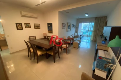 Apartamento com 3 dormitórios à venda, 138 m² por R$ 2.000.000,00 - Embaré - Santos/SP