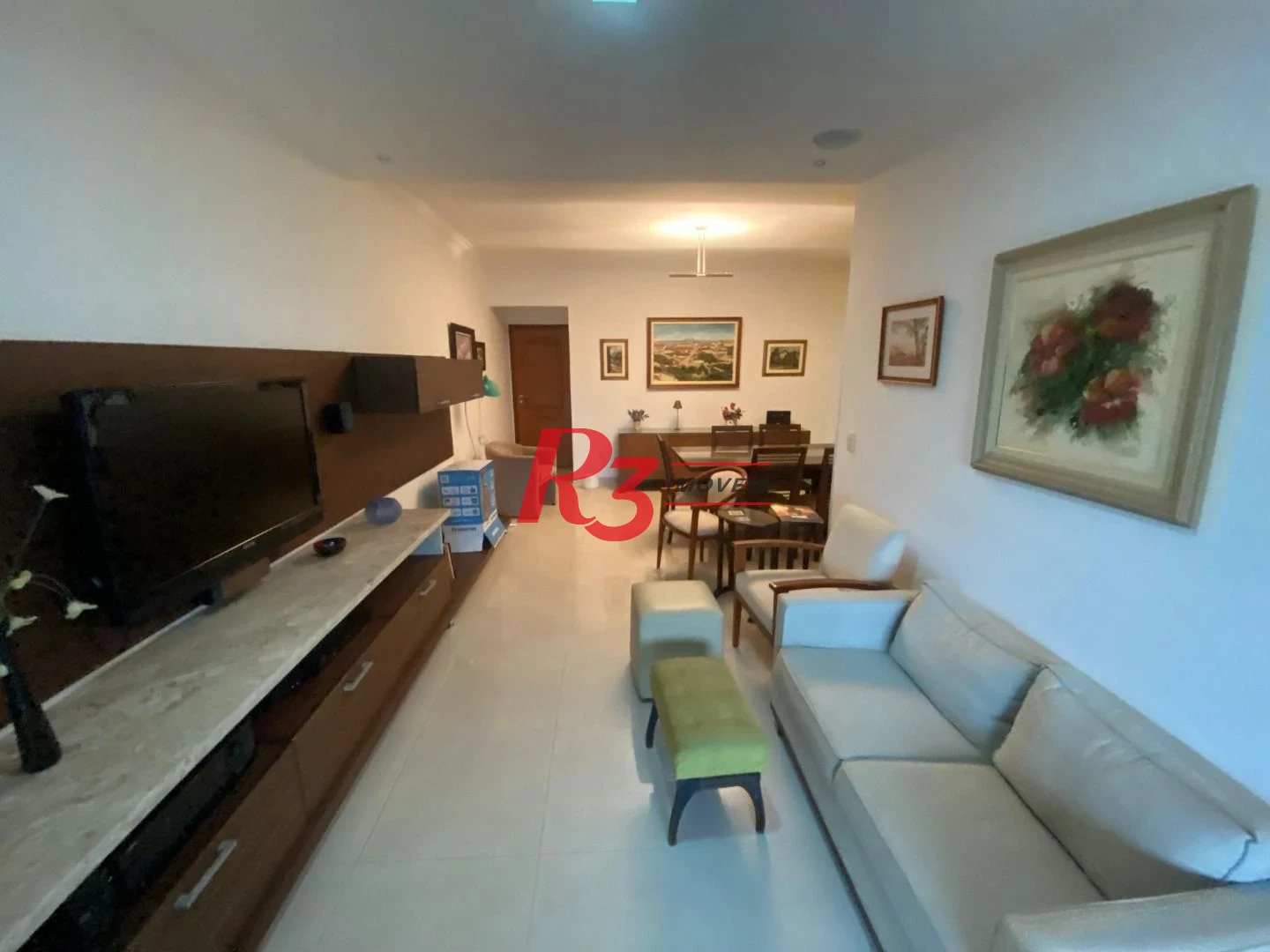 Apartamento com 3 dormitórios à venda, 138 m² por R$ 2.000.000,00 - Embaré - Santos/SP