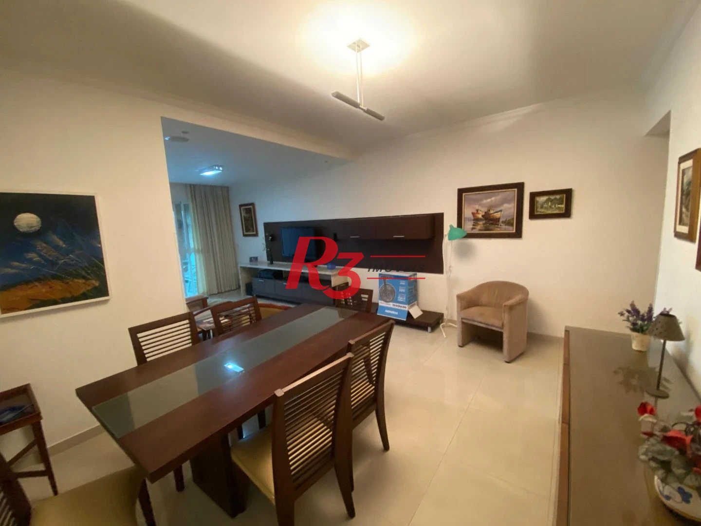 Apartamento com 3 dormitórios à venda, 138 m² por R$ 2.000.000,00 - Embaré - Santos/SP