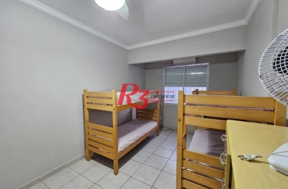 Apartamento com 2 dormitórios à venda, 81 m² por R$ 585.000,00 - José Menino - Santos/SP