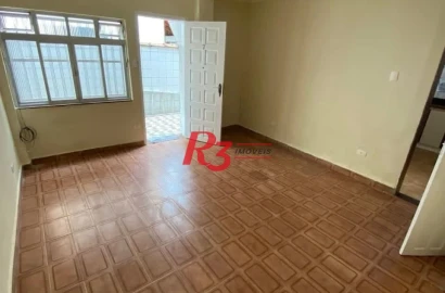 Sobrado com 2 dormitórios à venda, 78 m² por R$ 325.000,00 - Macuco - Santos/SP
