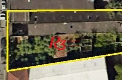 Terreno à venda, 1104 m² por R$ 2.800.000,00 - Vila Matias - Santos/SP
