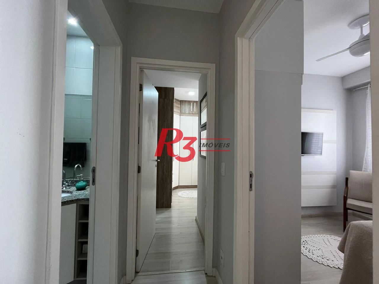 Apartamento de 2 Quartos 64m2 Acqua Play Home &  Resort por R$ 580.000 - Marapé - Santos/SP