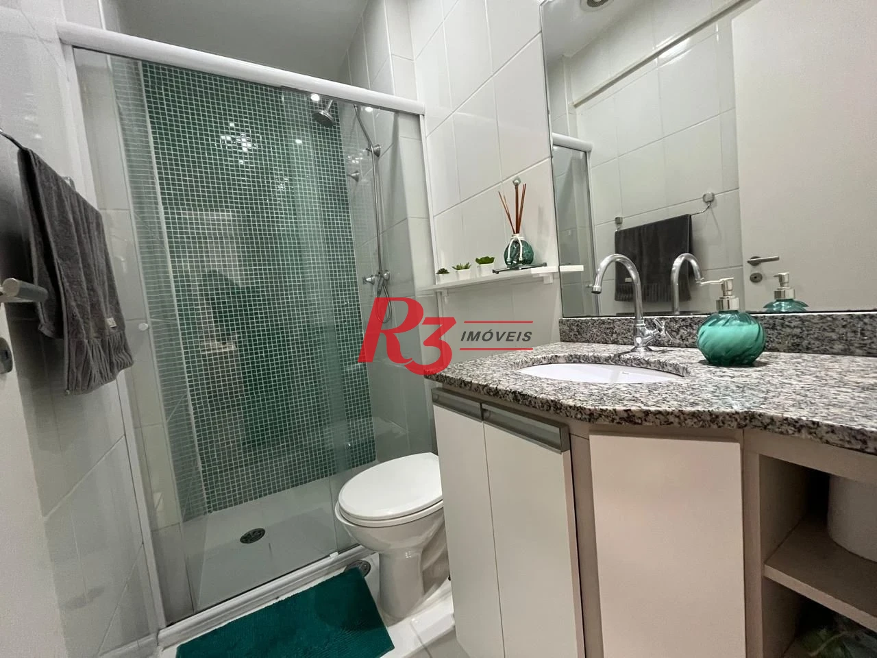 Apartamento de 2 Quartos 64m2 Acqua Play Home &  Resort por R$ 580.000 - Marapé - Santos/SP