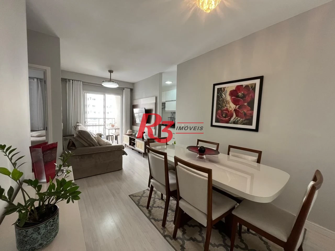 Apartamento de 2 Quartos 64m2 Acqua Play Home &  Resort por R$ 580.000 - Marapé - Santos/SP