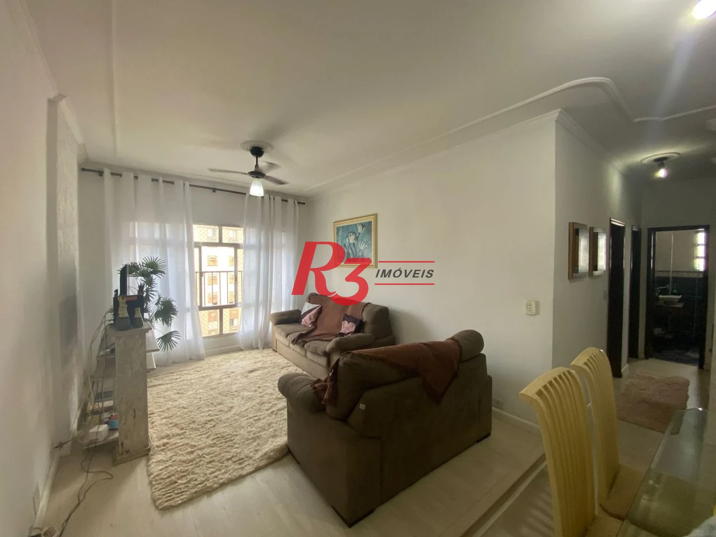 Apartamento com 3 dormitórios à venda, 143 m² por R$ 600.000,00 - Campo Grande - Santos/SP