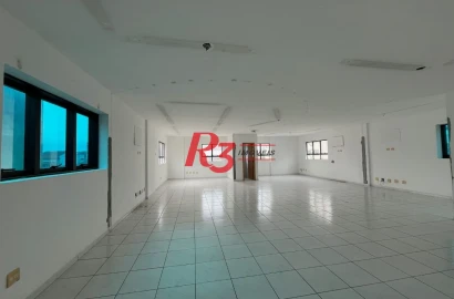 Sala para alugar, 90 m² por R$ 4.500,00 - Gonzaga - Santos/SP