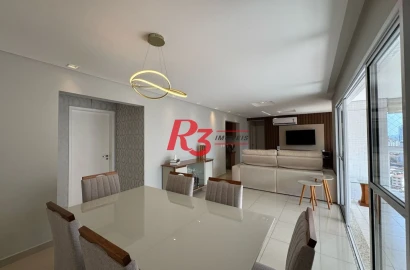 Apartamento com 2 dormitórios à venda, 111 m² por R$ 1.150.000,00 - Ponta da Praia - Santos/SP