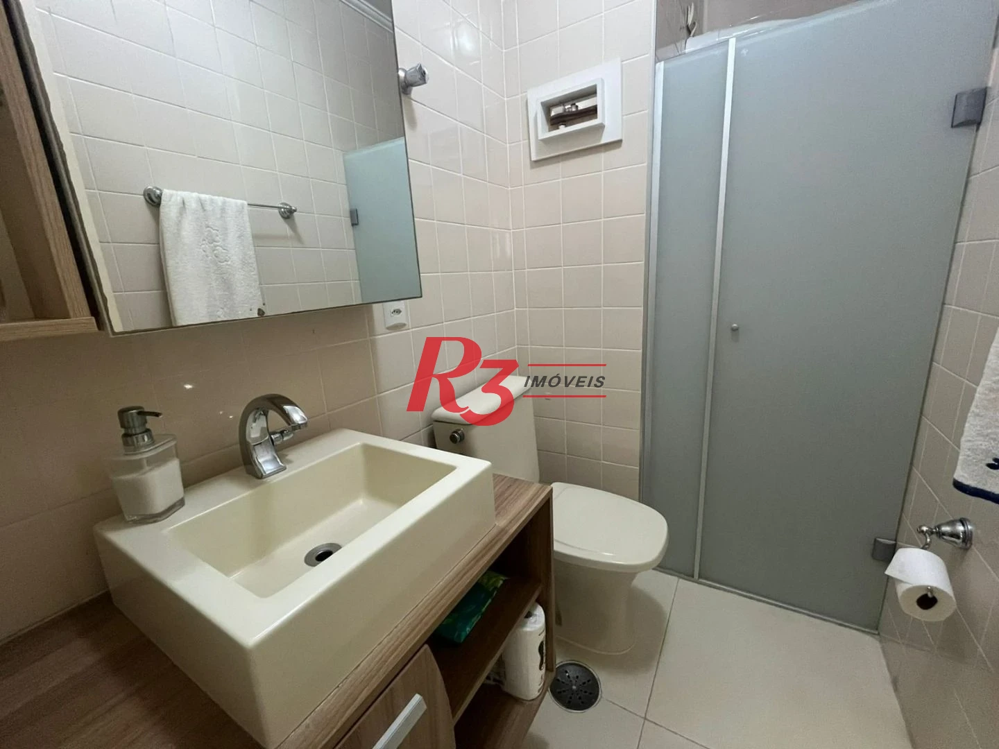 Apartamento com 3 dormitórios à venda, 80 m² por R$ 490.000,00 - Balneário Cidade Atlântica - Guarujá/SP