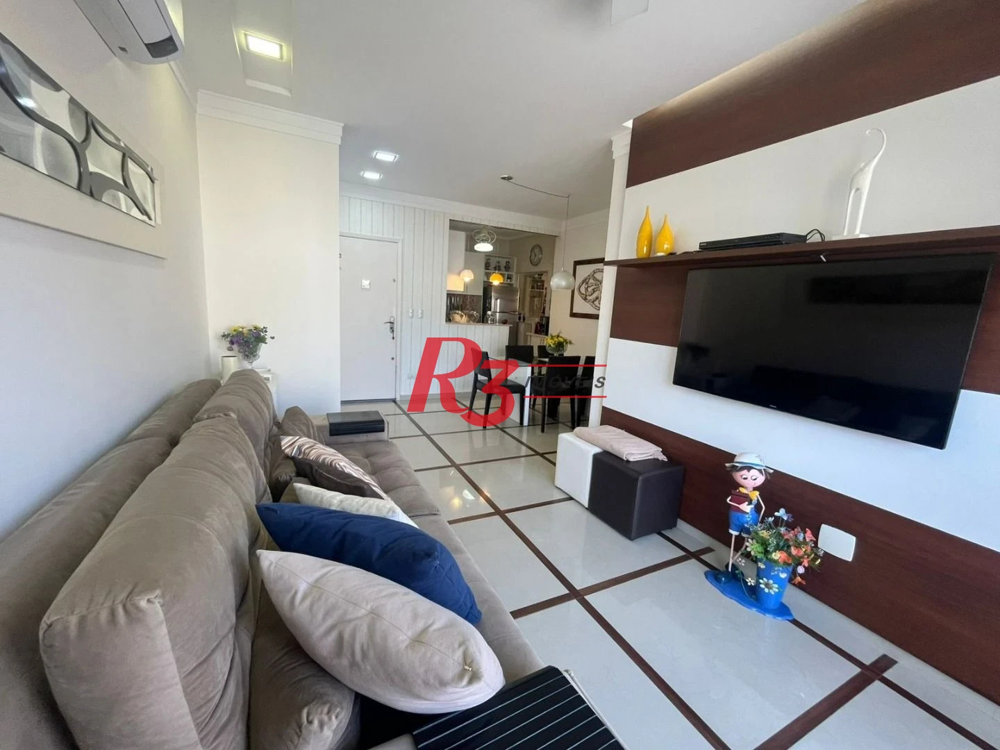 Apartamento com 3 dormitórios à venda, 80 m² por R$ 490.000,00 - Balneário Cidade Atlântica - Guarujá/SP