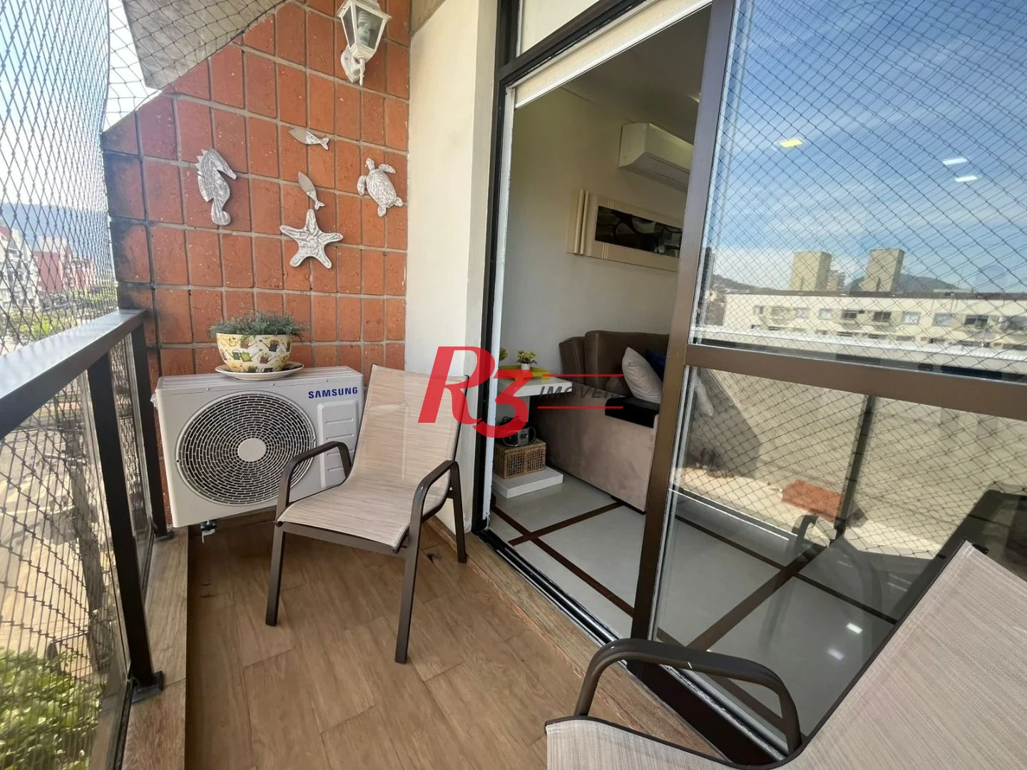 Apartamento com 3 dormitórios à venda, 80 m² por R$ 490.000,00 - Balneário Cidade Atlântica - Guarujá/SP