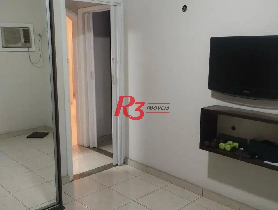 Apartamento com 2 dormitórios à venda, 63 m² por R$ 350.000,00 - Macuco - Santos/SP