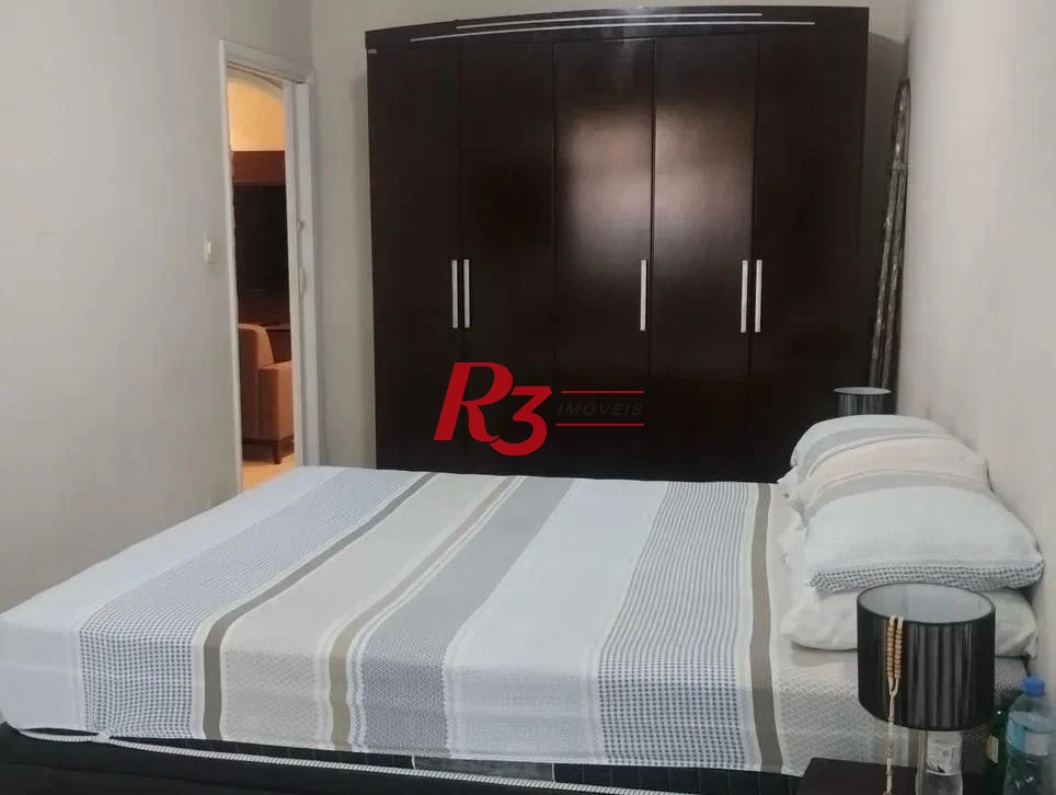 Apartamento com 2 dormitórios à venda, 63 m² por R$ 350.000,00 - Macuco - Santos/SP