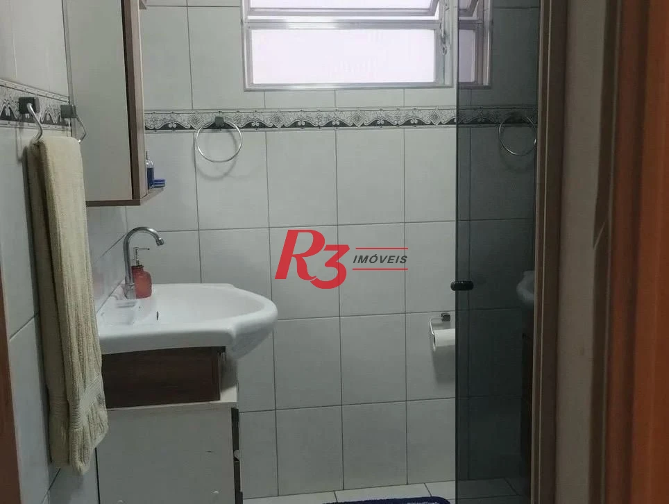 Apartamento com 2 dormitórios à venda, 63 m² por R$ 350.000,00 - Macuco - Santos/SP