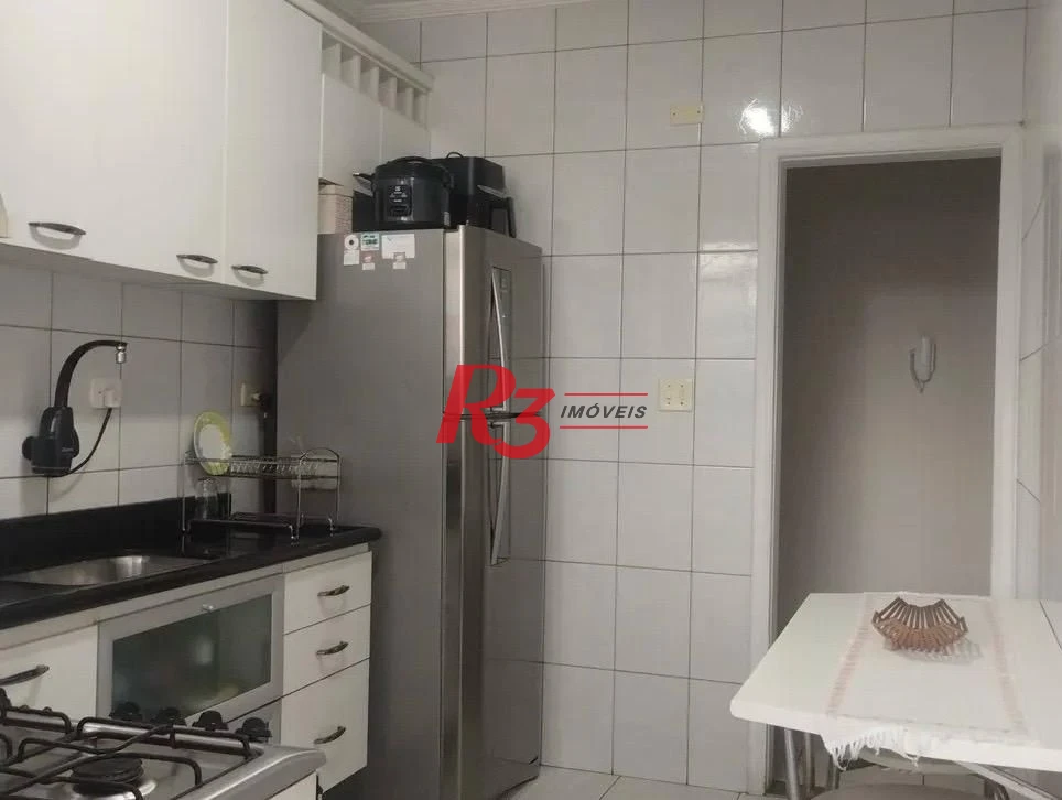 Apartamento com 2 dormitórios à venda, 63 m² por R$ 350.000,00 - Macuco - Santos/SP